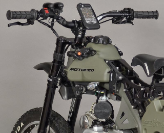 Illustration for article titled No Moped Has Any Right To Be This Bad Ass
